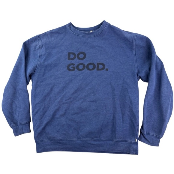 cotopaxi Other - Cotopaxi Do Good Crewneck
Sweatshirt Men's Large Blue
Organic Cotton Fleece